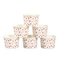 Customized Logo Ice Cream Cups with dome Lid